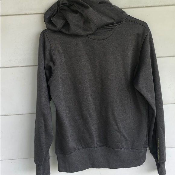 Under armor heather gray with lime green branding - Picture 2 of 5